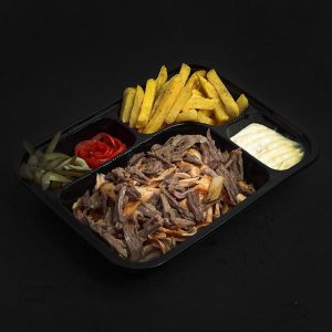 شاورما مخلوط پرسی(صحن)